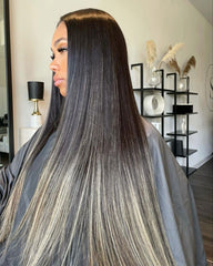 Blonde Straight Tape In Extensions